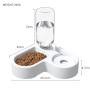 Wholesale Indoor Dog Cat Bowl with Bottle Dispenser