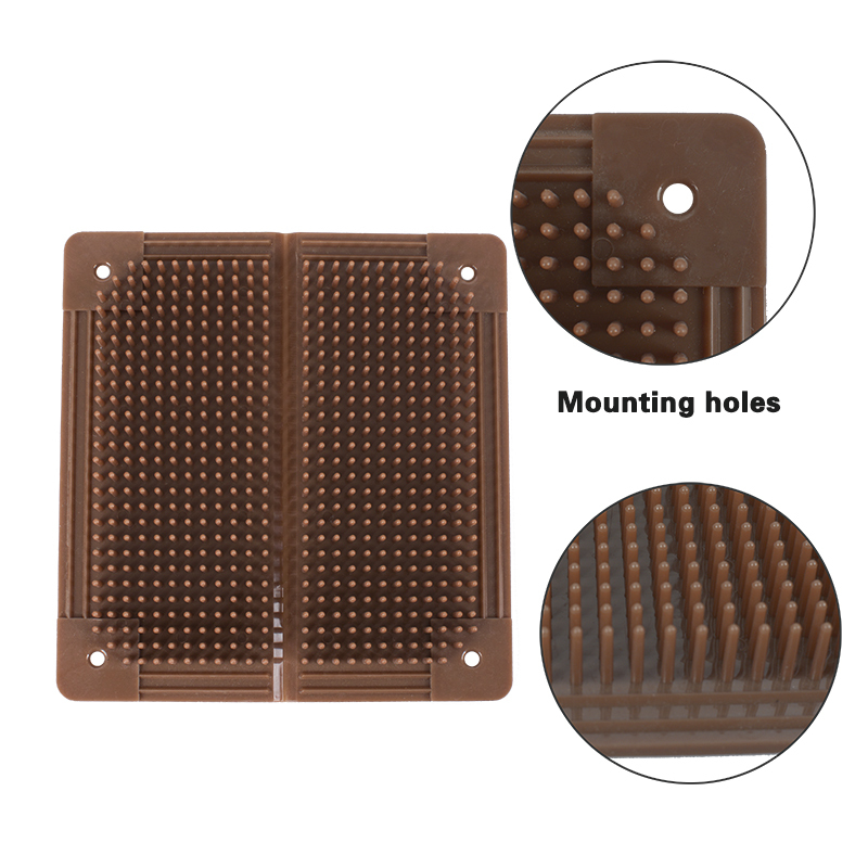 Manufacturer wholesale grooming board cleaning toys cat brush for rubbing