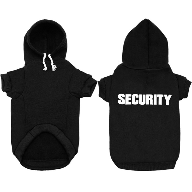 Manufacturer wholesale OEM custom logo designer black blank pet dog hoodie