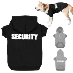 Manufacturer wholesale OEM custom logo designer black blank pet dog hoodie