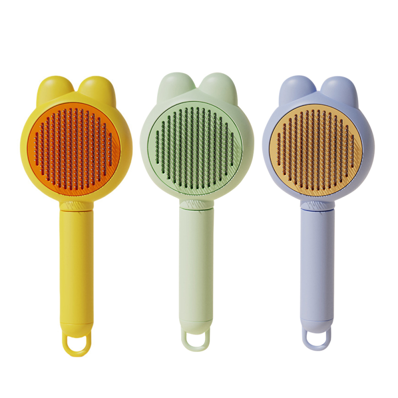Manufacturer Wholesale Cute Design Cheap Dog Cat Brush with Ear