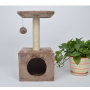 Manufacturer wholesale sisal short plush simple cat house