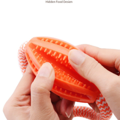 Wholesale Tpr Feeder Ball Chew Pet Dog Rope Toy