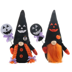 Manufacturer wholesale faceless ghost dog plush toys halloween design