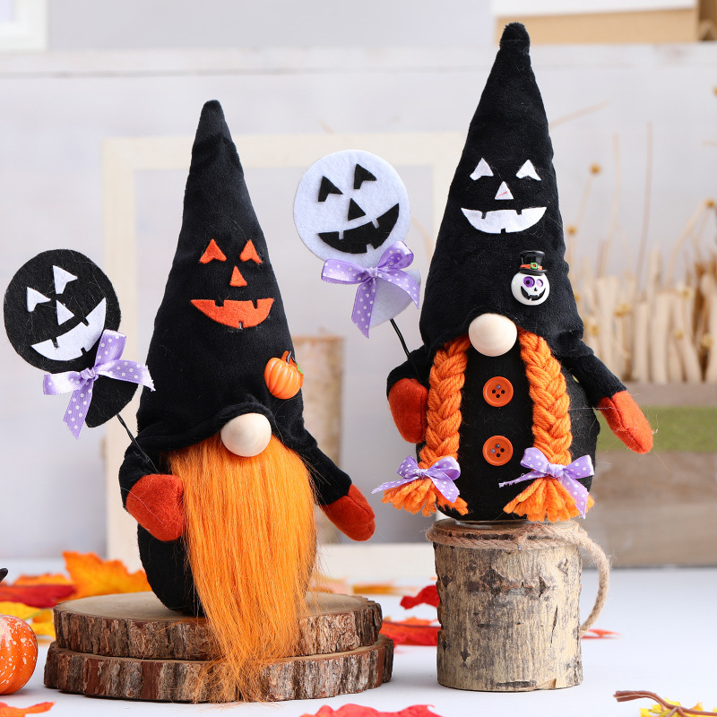 Manufacturer wholesale faceless ghost dog plush toys halloween design