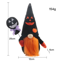 Manufacturer wholesale faceless ghost dog plush toys halloween design