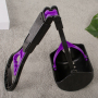 Blue Black Long Handle Doggy Poo Pet Poop Scooper Pick Up Toilet