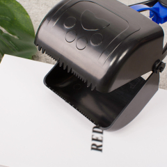 Blue Black Long Handle Doggy Poo Pet Poop Scooper Pick Up Toilet