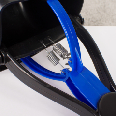 Blue Black Long Handle Doggy Poo Pet Poop Scooper Pick Up Toilet