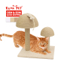 Manufacturer Wholesale Mushroom Design Sisal Ball Cat Scratcher