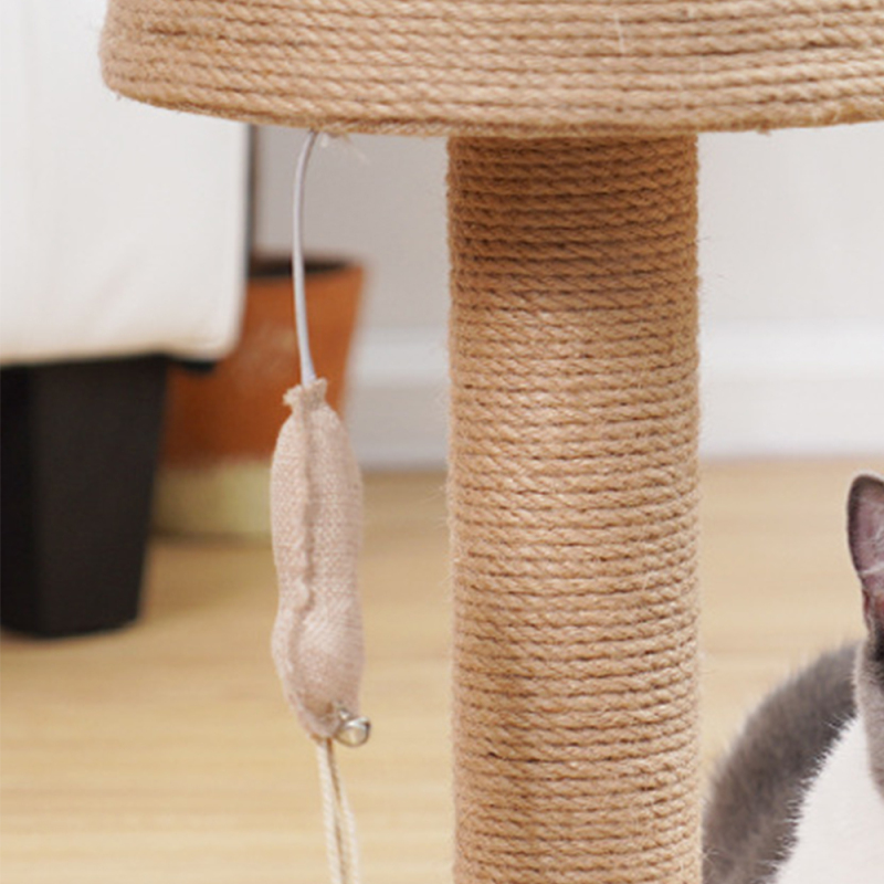 Manufacturer Wholesale Mushroom Design Sisal Ball Cat Scratcher