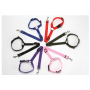 Manufacturer wholesale adjustable multi-colors nylon pet dog seat belt with collar