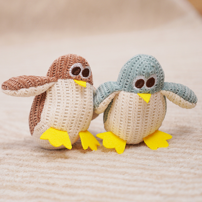 Manufacturer wholesale green plush mouse penguin cat soft toy
