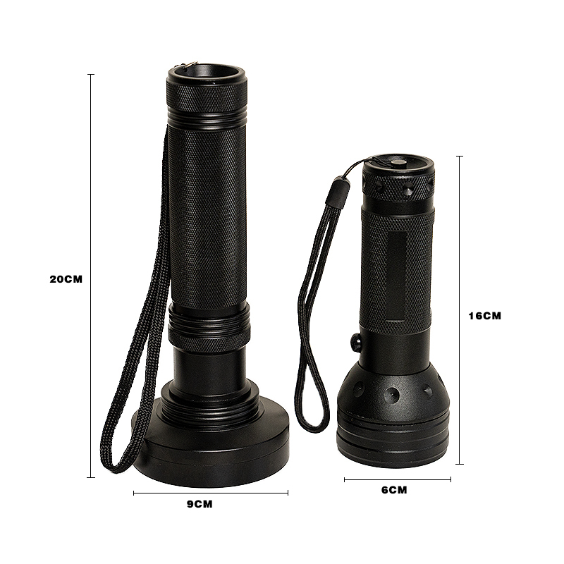 Manufacturer wholesale purple LED light UV battery pet urine detectors flashlight