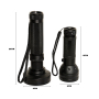 Manufacturer wholesale purple LED light UV battery pet urine detectors flashlight