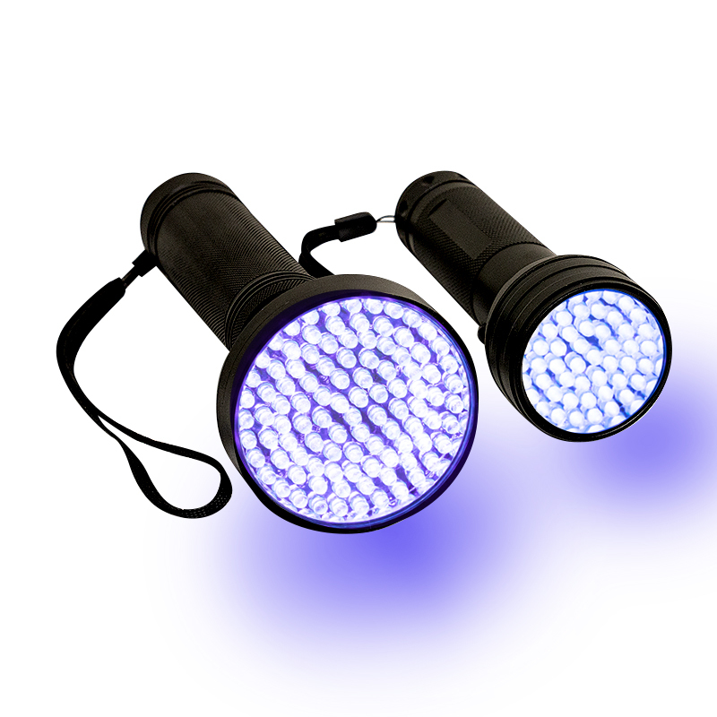 Manufacturer wholesale purple LED light UV battery pet urine detectors flashlight