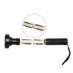 Manufacturer wholesale purple LED light UV battery pet urine detectors flashlight