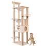 Manufacturer Wholesale Pet Product Supplier Wooden Sisal Large Cat Trees Scratcher