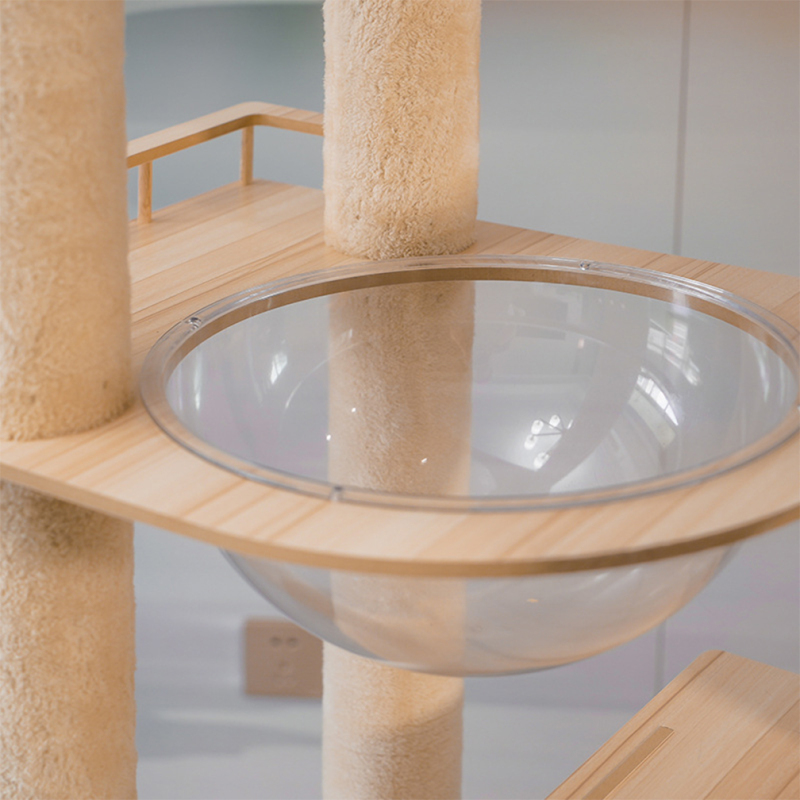 Manufacturer Wholesale Pet Product Supplier Wooden Sisal Large Cat Trees Scratcher
