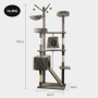 Manufacturer Wholesale Sisal Short Plush Tower Cat Condo