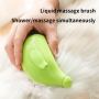 Manufacturer wholesale mango design dog cat brush with spray