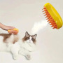 Manufacturer wholesale mango design dog cat brush with spray