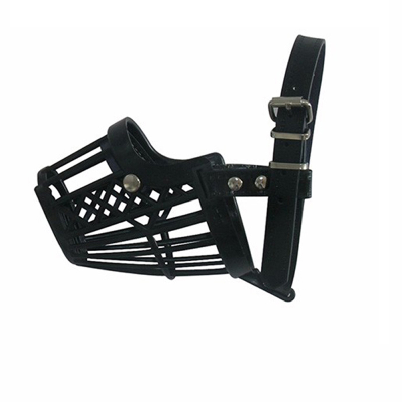2016 new product high quality safety black dog muzzle