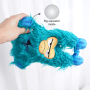 Manufacturer Wholesale Custom Logo Plush Squeaky Chew Feeder Dog Pet Toys