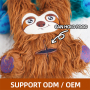 Manufacturer Wholesale Custom Logo Plush Squeaky Chew Feeder Dog Pet Toys
