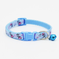 wholesale manufacturer nylon adjustable cat collar multi-colors