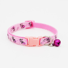 wholesale manufacturer nylon adjustable cat collar multi-colors
