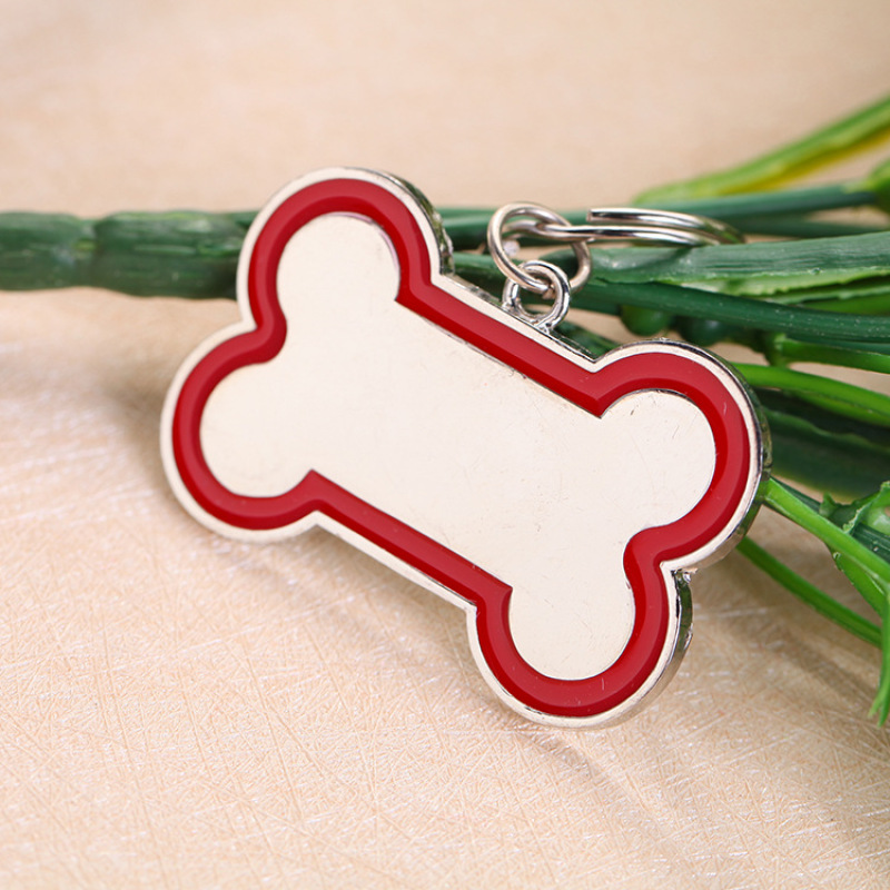 Wholesale Metal Multi-colors Pet Accessories Dog Tag