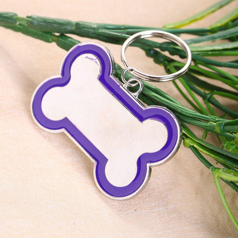 Wholesale Metal Multi-colors Pet Accessories Dog Tag