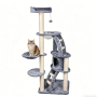 Manufacturer Wholesale High Quality Sisal Wood Stairs Tower Cat Tree Luxury
