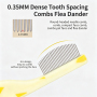 Wholesale Custom Logo Plastic Short Needle Cat Dog Comb for Face Hair
