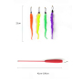Manufacturer wholesale 11 pcs feather replaceable cat teaser toys set