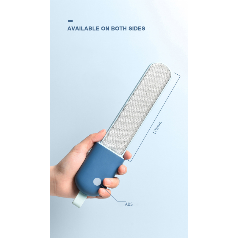 Manufacturer wholesale ABS pink white blue pet cat hair remover ice cream design