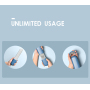 Manufacturer wholesale ABS pink white blue pet cat hair remover ice cream design