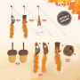 Manufacturer Wholesale Autumn Design Teaser Cat Wand Toys