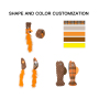 Manufacturer Wholesale Autumn Design Teaser Cat Wand Toys