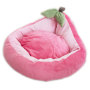 Manufacturer wholesale frog avocado short plush small dog cat bed cute design