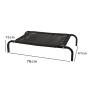 china wholesale manufacturer durable metal frame raised wrought iron pet dog bed elevated