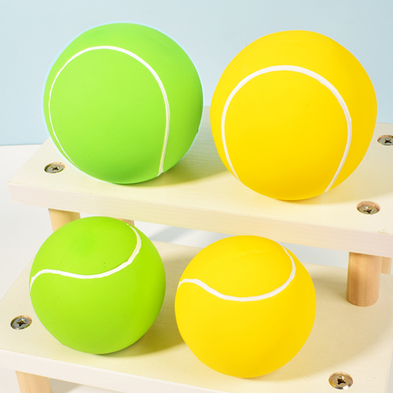 Wholesale Squeaky Soft Ball Chew Dog Latex Toy