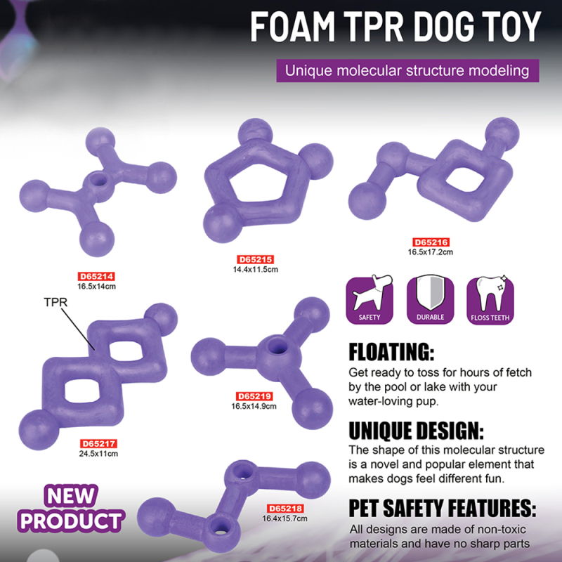 Manufacturer Wholesale Pet Product Chew Purple Dog Tpr Toys