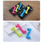 Manufacturer wholesale chew pink yellow blue dog tpr bone toys