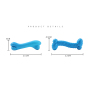 Manufacturer wholesale chew pink yellow blue dog tpr bone toys