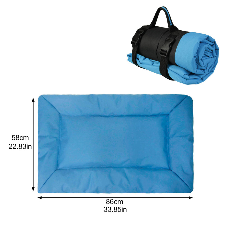 Wholesale Oxford Portable Outdoor Foldable Large Dog Travel Mat