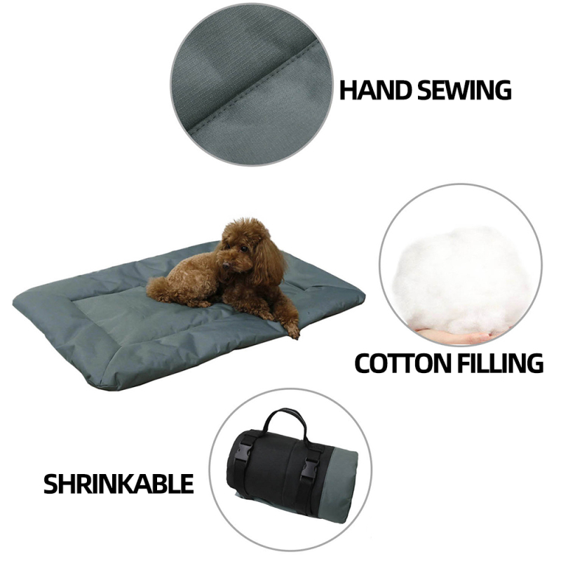 Wholesale Oxford Portable Outdoor Foldable Large Dog Travel Mat