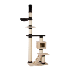 ningbo big size double color sisal cat tree large