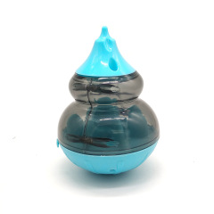 Manufacturer wholesale OEM custom logo plastic ball pet dog cat feeder toy